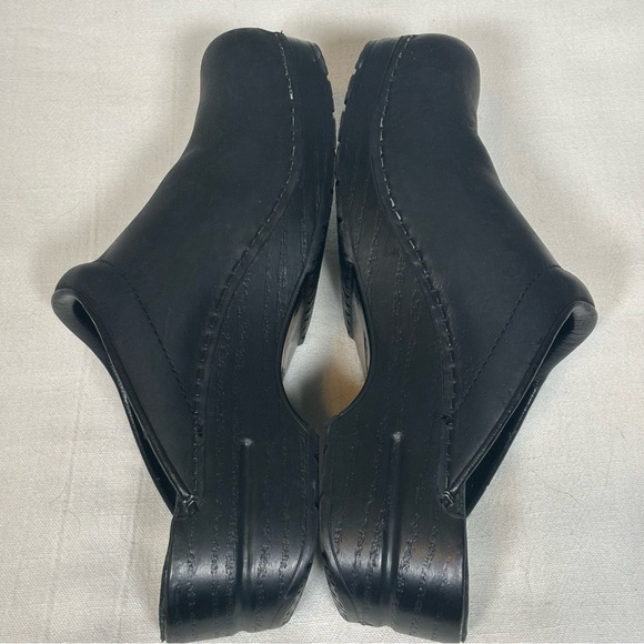 Dansko Sonja Classic Open Back Clog-Oiled Black Leather-Women EU 38 / US 7.5 - Picture 6 of 13